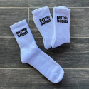 Better Bodies Crew Socks 3-pack, White