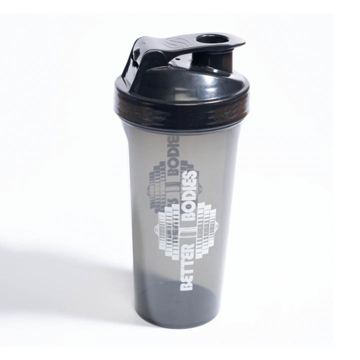 Better Bodies Shaker, 0,8L, black/white i gruppen Träningstillbehör / Flaskor & Shakers hos Tillskottsbolaget (BB75809)