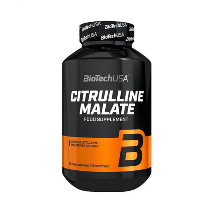 BioTechUSA Citrulline Malate, 90 caps i gruppen Kosttillskott & Livsmedel / Aminosyror / Citrullin hos Tillskottsbolaget (BIOTECH1923)