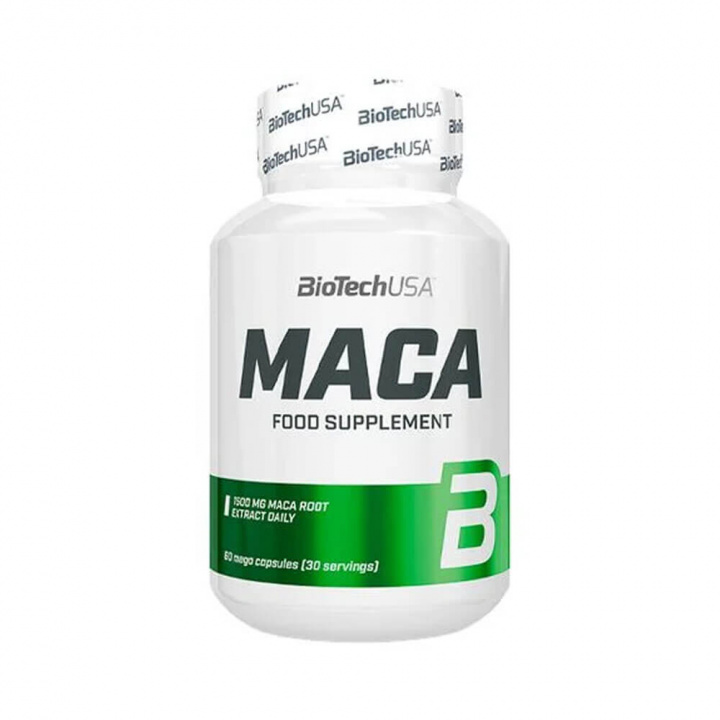 BioTechUSA Maca, 60 caps i gruppen Kosttillskott & Livsmedel / Hälsokost / Superfoods hos Tillskottsbolaget (BIOTECH5643)