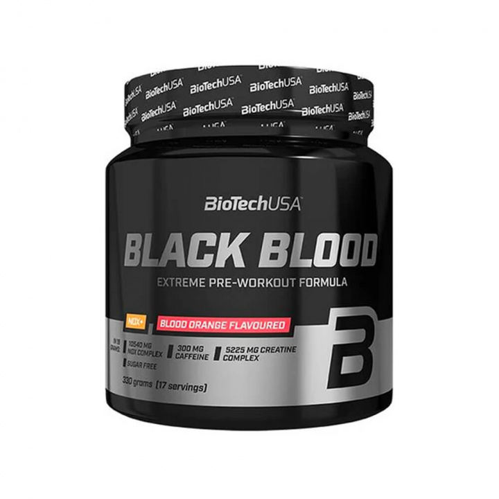 BioTechUSA Black Blood NOX+, 330 g i gruppen Kosttillskott & Livsmedel / Prestationshöjare / Pre-Workout / PWO hos Tillskottsbolaget (BIOTECH6574)