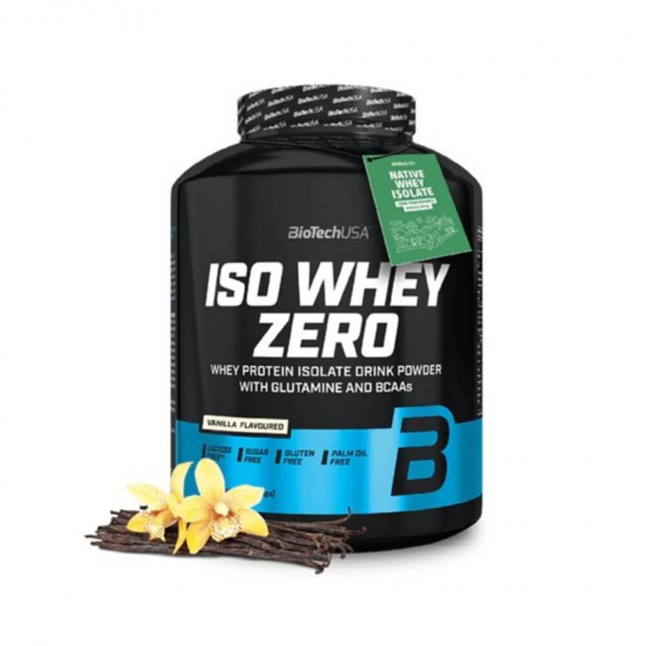 BioTechUSA Iso Whey Zero, 2270 g i gruppen Kosttillskott & Livsmedel / Proteinpulver / Isolatprotein hos Tillskottsbolaget (BIOTECH7590)