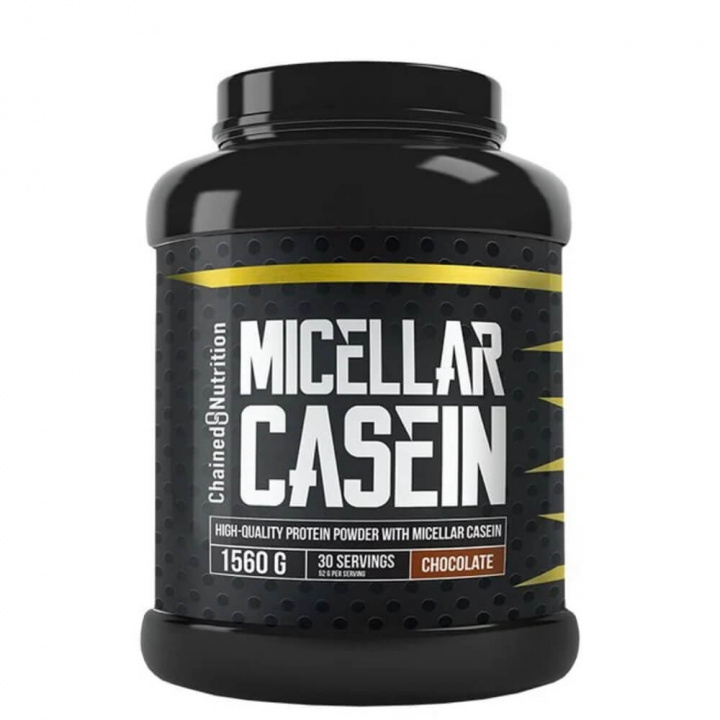 Chained Nutrition Micellar Casein, 1560 g i gruppen Kosttillskott & Livsmedel / Proteinpulver / Kaseinprotein hos Tillskottsbolaget (CHAINED3865)