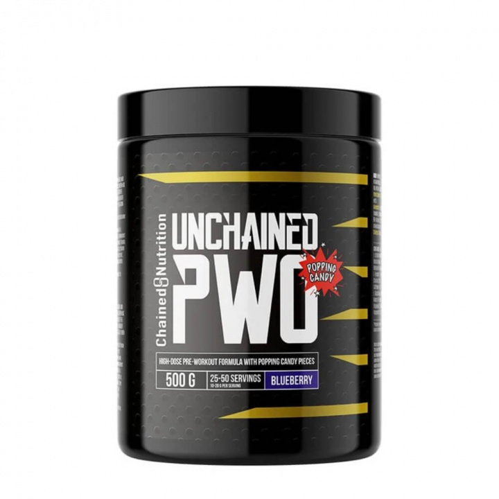 Chained Nutrition Unchained PWO, 500 g i gruppen Kosttillskott & Livsmedel / Prestationshöjare / Pre-Workout / PWO hos Tillskottsbolaget (CHAINED643)