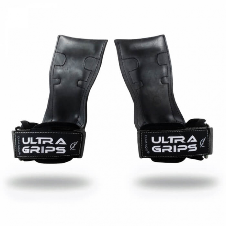 Climaqx Ultra Grips, black i gruppen Träningstillbehör / Dragremmar & Grepp hos Tillskottsbolaget (CLIMAQX001)