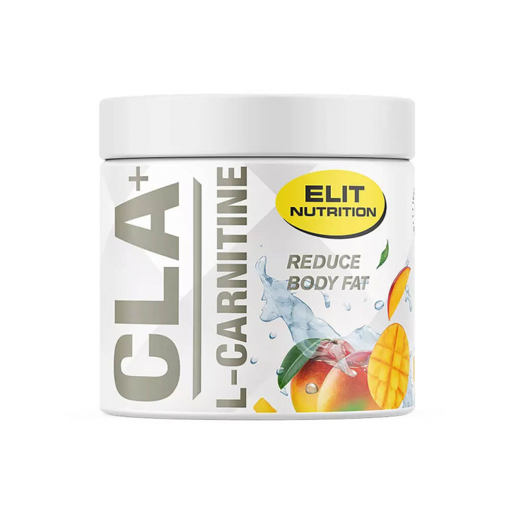 Elit Nutrition CLA + L-Carnitine, 180 g i gruppen Kosttillskott & Livsmedel / Viktminskning / Koffeinfri Fettförbrännare hos Tillskottsbolaget (ELIT673)