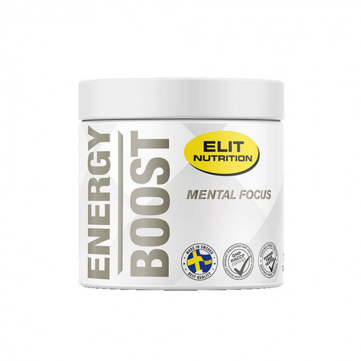 Elit Nutrition Energy Boost, 100 tabs i gruppen Kosttillskott & Livsmedel / Prestationshöjare / Koffein hos Tillskottsbolaget (ELIT75833)