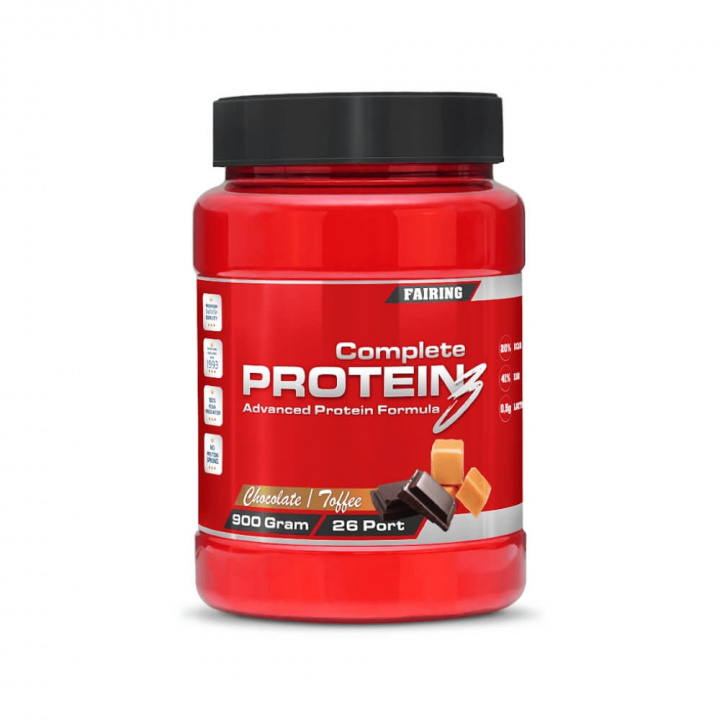 Fairing Complete Protein 3, 900 g i gruppen Kosttillskott & Livsmedel / Proteinpulver / Blandprotein hos Tillskottsbolaget (FAIRING0012)