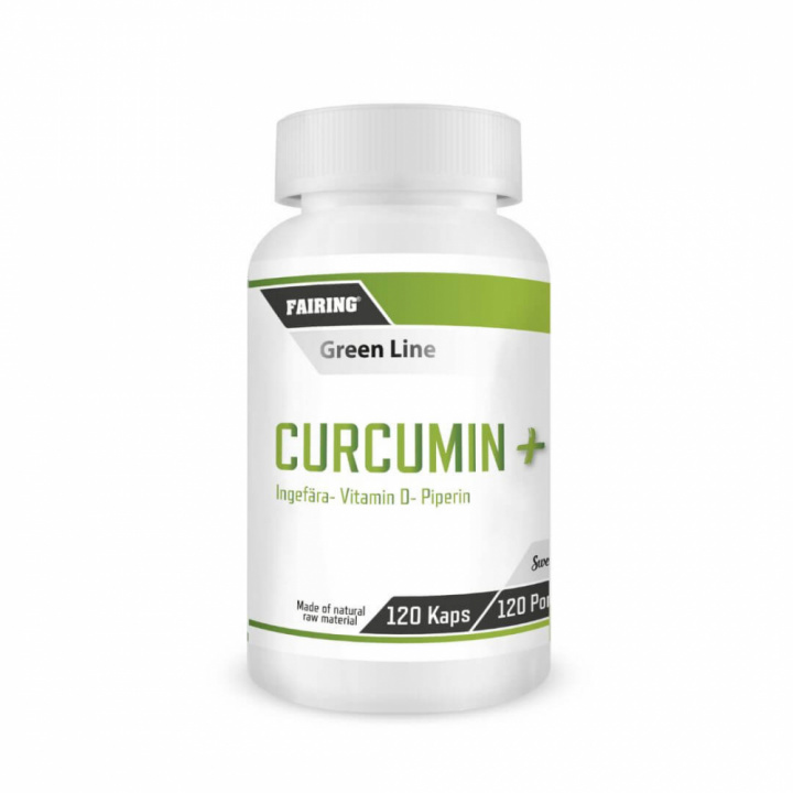 Fairing Curcumin+, 120 caps i gruppen Kosttillskott & Livsmedel / Hälsokost / Curcumin hos Tillskottsbolaget (FAIRING76845)