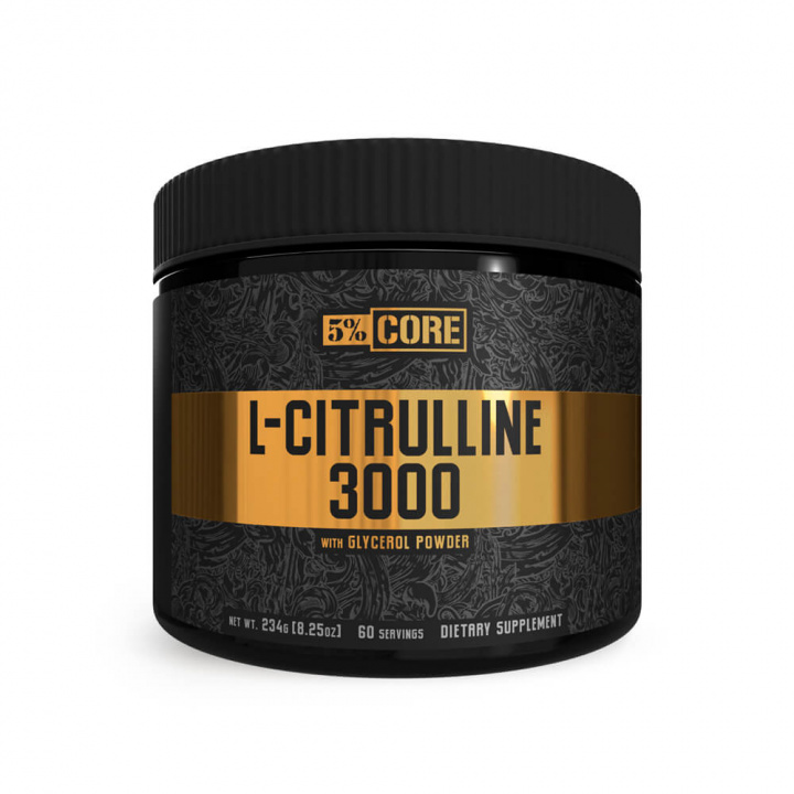 5% Nutrition CORE L-Citrulline 3000, 60 serv. i gruppen Kosttillskott & Livsmedel / Aminosyror / Citrullin hos Tillskottsbolaget (FIVE685)