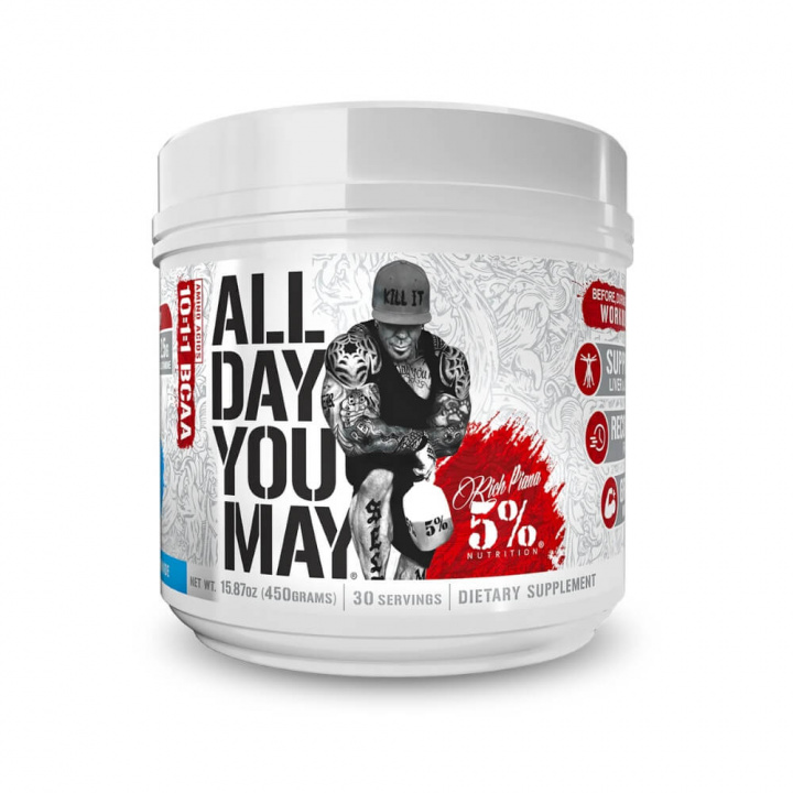 5% Nutrition All Day You May, 465 g i gruppen Kosttillskott & Livsmedel / Aminosyror / Aminosyrakomplex hos Tillskottsbolaget (FIVE78912LL)