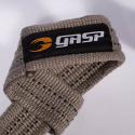 GASP Lifting Straps, grey/black