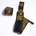 GASP Hardcore Wrist Wraps 18 inch, black/yellow