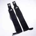 GASP Hardcore Wrist Wraps 18 inch, black/white