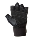 Gorilla Wear Gear Dallas Wrist Wrap Gloves, black