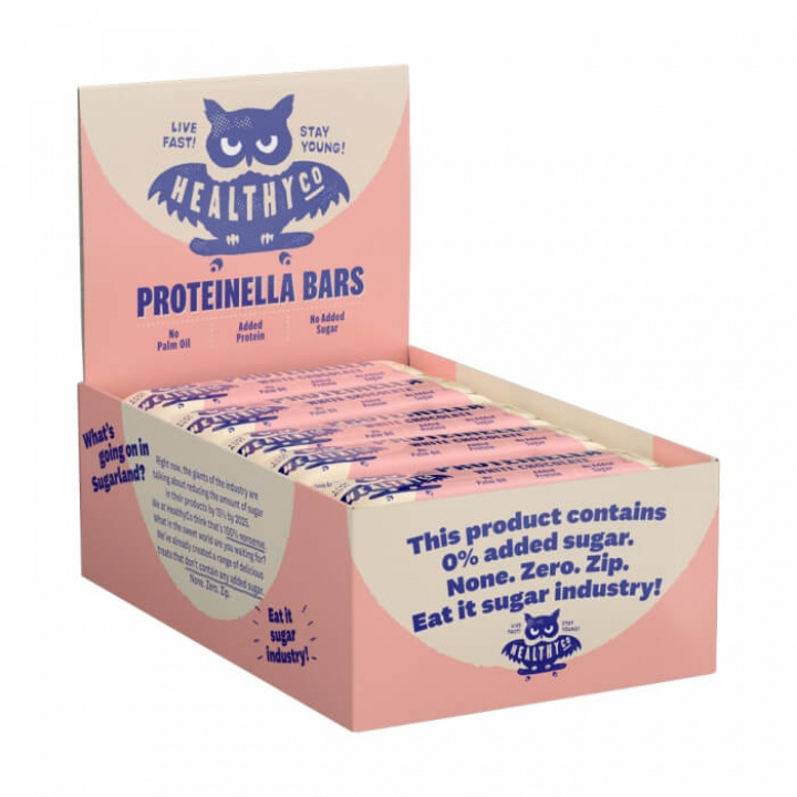 20 x HealthyCo Proteinella Protein Bar, 35 g i gruppen Bars / Proteinbars hos Tillskottsbolaget (HEALTHYCO893)