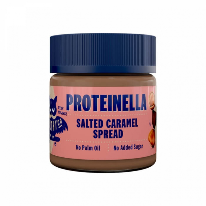 HealthyCo Proteinella, 200 g (Salted Caramel) i gruppen Kosttillskott & Livsmedel / Livsmedel / Kalorisnåla såser och toppings hos Tillskottsbolaget (HEALTHYCO954-3)