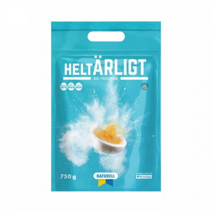 HeltÄrligt Heläggspulver, 750 g i gruppen Kosttillskott & Livsmedel / Gainers & Återhämtning / Laktosfria Gainers hos Tillskottsbolaget (HELTARLIGT001)