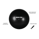 Iron Gym Essential Exercise Ball 55 cm and Pump