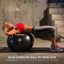 Iron Gym Essential Exercise Ball 55 cm and Pump