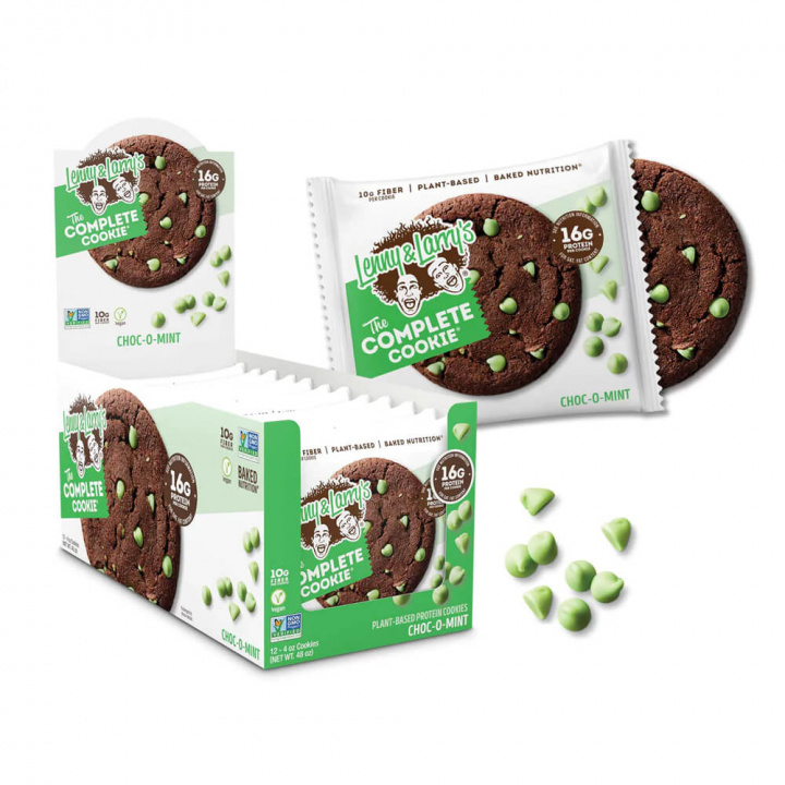 12 x Lenny & Larry´s The Complete Cookie, 113 g (Choc-O-Mint) i gruppen Bars / Proteinbars hos Tillskottsbolaget (LENNY753)