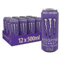 12 x Monster Energy, 500 ml (Ultra Violet)