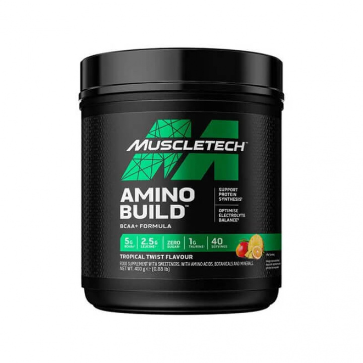 MuscleTech Amino Build, 40 serv. i gruppen Kosttillskott & Livsmedel / Aminosyror / BCAA hos Tillskottsbolaget (MUSCLETECH7685)