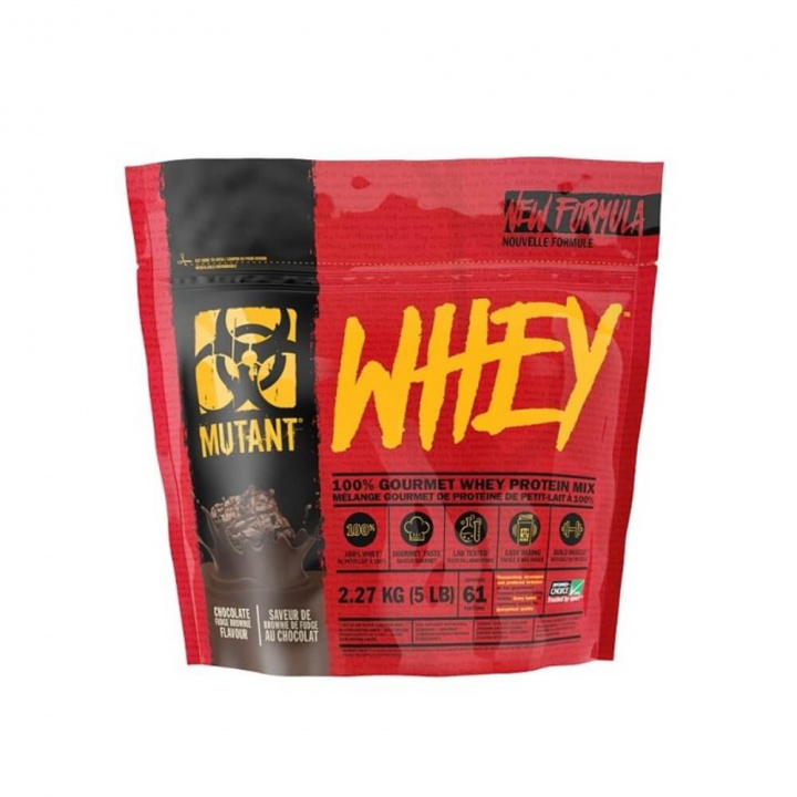 Mutant Whey, 2,27 kg i gruppen Kosttillskott & Livsmedel / Proteinpulver / Vassleprotein / Whey protein hos Tillskottsbolaget (MUTANT7684)