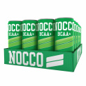 24 x NOCCO BCAA+, 330 ml (Äpple - Koffeinfri)