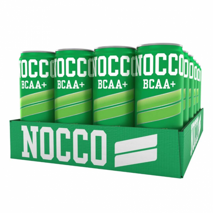 24 x NOCCO BCAA+, 330 ml (Äpple - Koffeinfri) i gruppen Drycker / Energidryck hos Tillskottsbolaget (NOCCO21893)