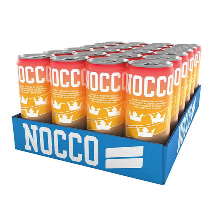 24 x NOCCO BCAA, 330 ml (Persika) i gruppen Shoppa efter Tema / Glutenfria Kosttillskott hos Tillskottsbolaget (NOCCO56744)