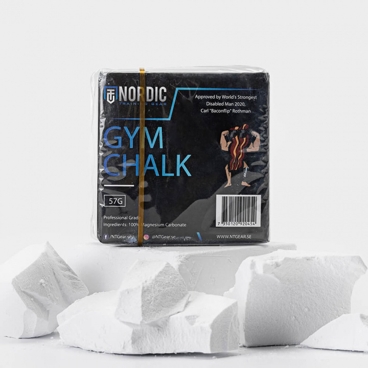 Nordic Training Gear Gym Chalk i gruppen Träningstillbehör / Magnesium Carbonate hos Tillskottsbolaget (NTG648)