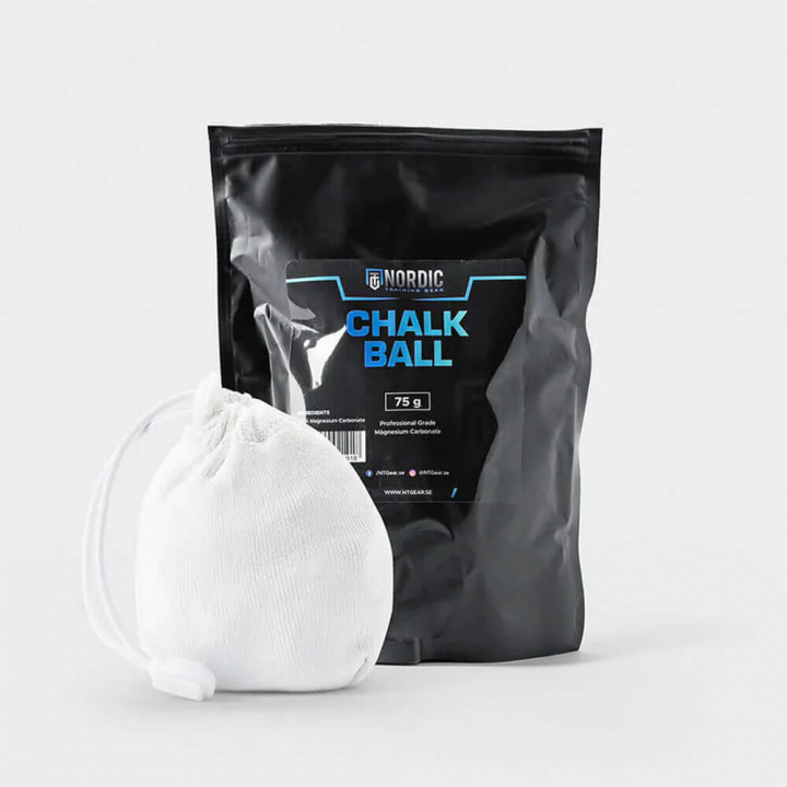 Nordic Training Gear Chalk Ball, 75 g i gruppen Träningstillbehör / Magnesium Carbonate hos Tillskottsbolaget (NTG89983)