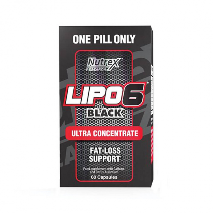 Nutrex Research LIPO-6 Ultra Concentrated, 60 caps i gruppen Kosttillskott & Livsmedel / Viktminskning / Fettförbrännare hos Tillskottsbolaget (NUTREX65743)