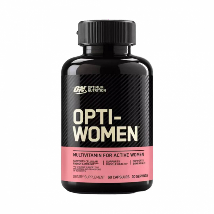 Optimum Nutrition Opti-Women, 60 caps i gruppen Kosttillskott & Livsmedel / Vitaminer / Multivitamin hos Tillskottsbolaget (OPTIMUM003)