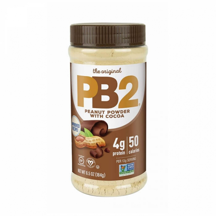 PB2 Foods Powdered Peanut Butter, 184 g (Chocolate) i gruppen Kosttillskott & Livsmedel / Livsmedel / Kalorisnåla såser och toppings hos Tillskottsbolaget (PB2001-1)