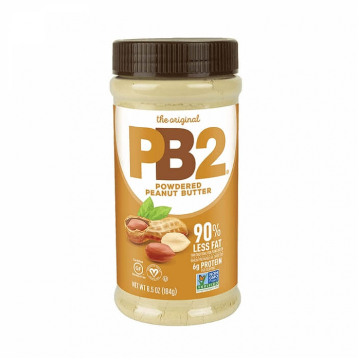 PB2 Foods Powdered Peanut Butter, 184 g (Natural) i gruppen Kosttillskott & Livsmedel / Livsmedel / Kalorisnåla såser och toppings hos Tillskottsbolaget (PB2001-2)