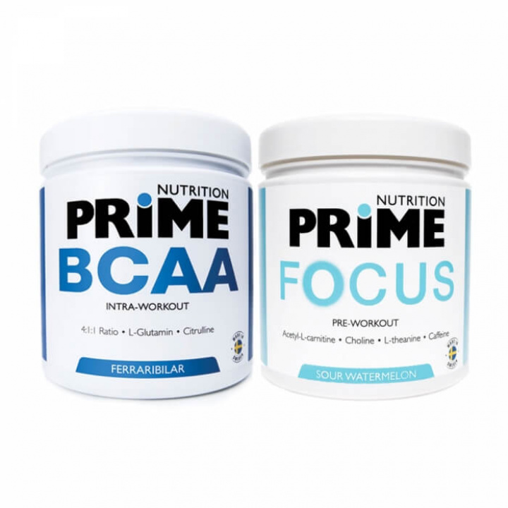 Prime Nutrition BCAA + Focus PÅ KÖPET! i gruppen Shoppa efter Tema / Svenskt kosttillskott hos Tillskottsbolaget (PRIME8411)