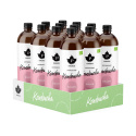 12 x Pureness Kombucha, 370 ml (Hallon)