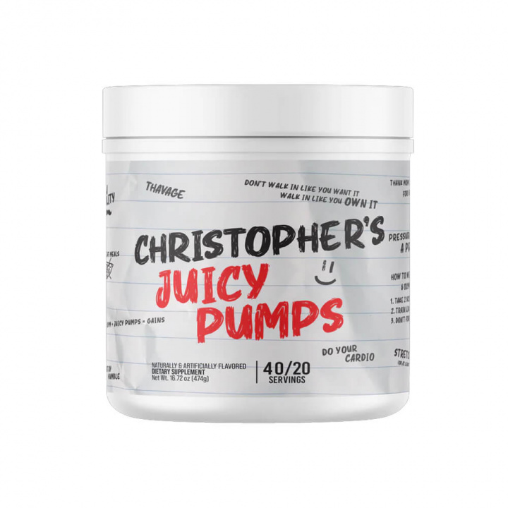 RAW Nutrition Christopher´s Juicy Pumps, 40 serv. i gruppen Kosttillskott & Livsmedel / Prestationshöjare / Pump hos Tillskottsbolaget (RAW7583)