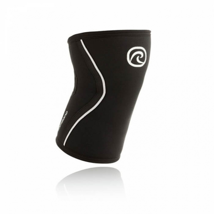 Rehband RX Knee Sleeve 7 mm, black i gruppen Träningstillbehör / Knälindor & Stöd hos Tillskottsbolaget (REHBAND6732)