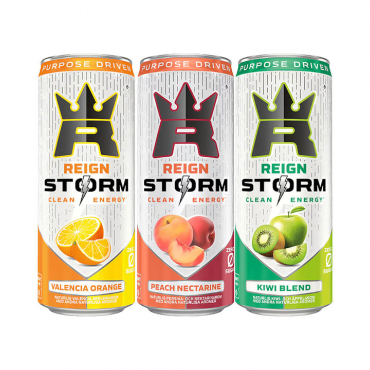 Reign Storm Energy, 335 ml i gruppen Shoppa efter Tema / Glutenfria Kosttillskott hos Tillskottsbolaget (REIGN7645)