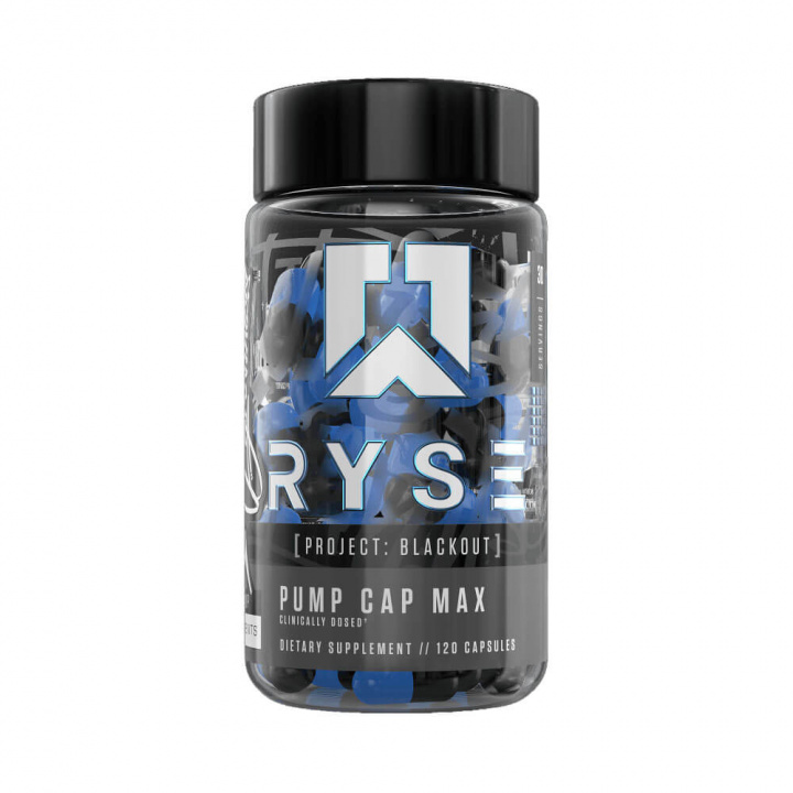 Ryse Supps Blackout Pump Cap Max, 120 caps i gruppen Kosttillskott & Livsmedel / Prestationshöjare / Pump hos Tillskottsbolaget (RYSE7856)