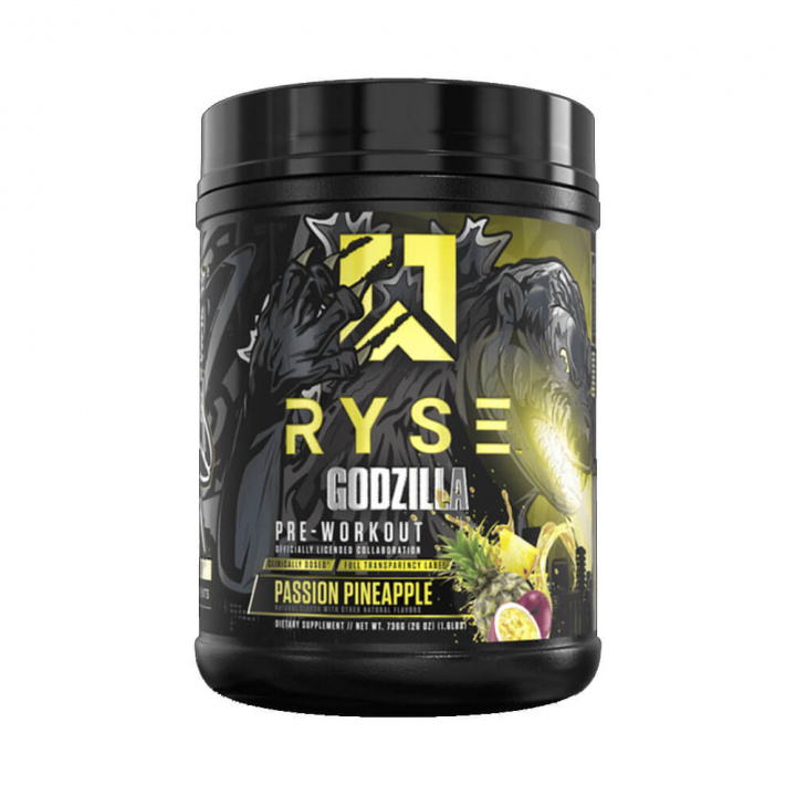 Ryse Supps Godzilla Pre-Workout, 40 serv. i gruppen Kosttillskott & Livsmedel / Prestationshöjare / Pre-Workout / PWO hos Tillskottsbolaget (RYSE78745)