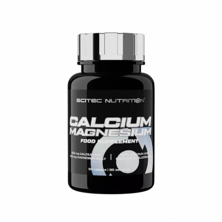 Scitec Nutrition Calcium-Magnesium, 90 tabs i gruppen Kosttillskott & Livsmedel / Mineraler / Kalcium + Magnesium hos Tillskottsbolaget (SCITEC0014)