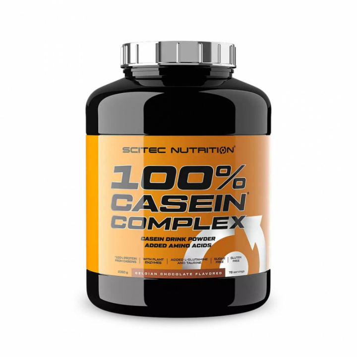 Scitec Nutrition 100% Casein Complex, 2,3 kg i gruppen Kosttillskott & Livsmedel / Proteinpulver / Kaseinprotein hos Tillskottsbolaget (SCITEC007)