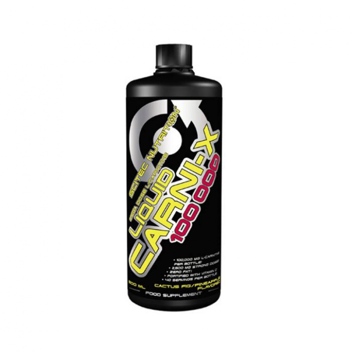 Scitec Nutrition Carni-X Liquid 100 000, 500ml i gruppen Kosttillskott & Livsmedel / Viktminskning / Koffeinfri Fettförbrännare hos Tillskottsbolaget (SCITEC7812)