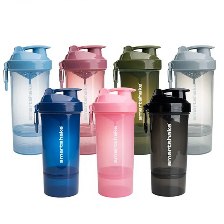 SmartShake Original2GO ONE, 800 ml i gruppen Träningstillbehör / Flaskor & Shakers hos Tillskottsbolaget (SMARTSHAKE002)