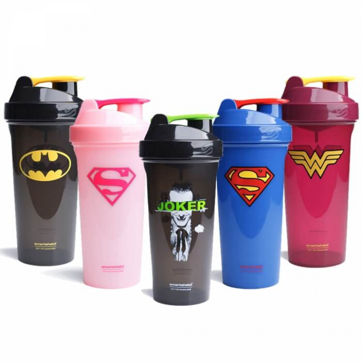 Smartshake DC Comics LITE, 800 ml i gruppen Träningstillbehör / Flaskor & Shakers hos Tillskottsbolaget (SMARTSHAKE7904)