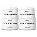 4 x SOLID Nutrition Collagen, 150 mega caps